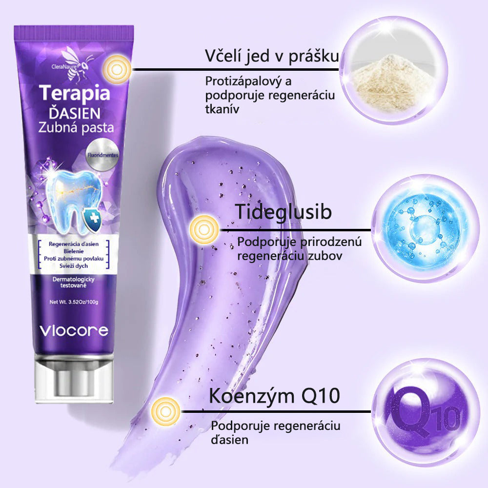 CleraNaure® VioCore zubná pasta s včelím jedom na ošetrenie zubov a ďasien