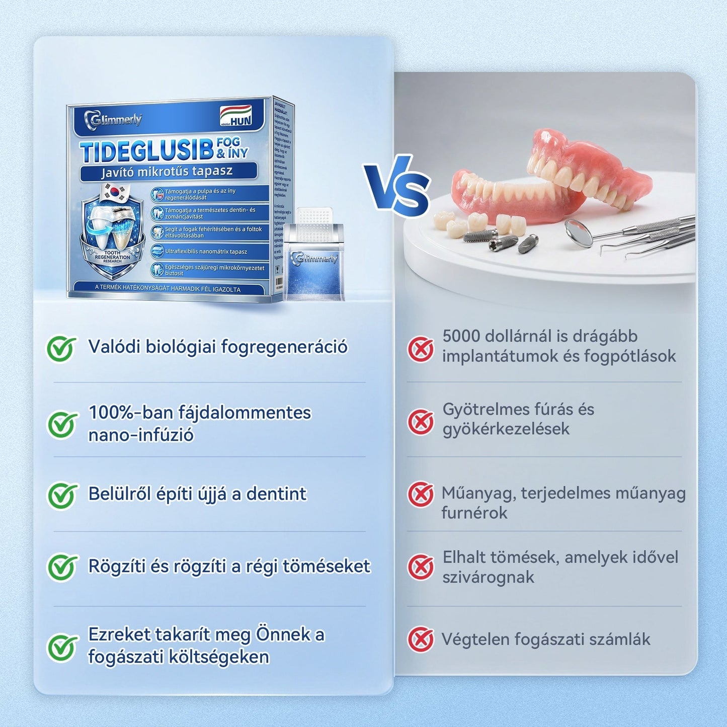 🦷 CleraNaure® Tideglusib Zubná a ďasnová opravná mikronáplasť | Pokročilé mikropásiky aktivujúce kmeňové bunky (obnovuje zubnú sklovinu a dentín • posilňuje ďasná • odstraňuje zubný kameň a zápach • zastavuje citlivosť zubov) 3.0