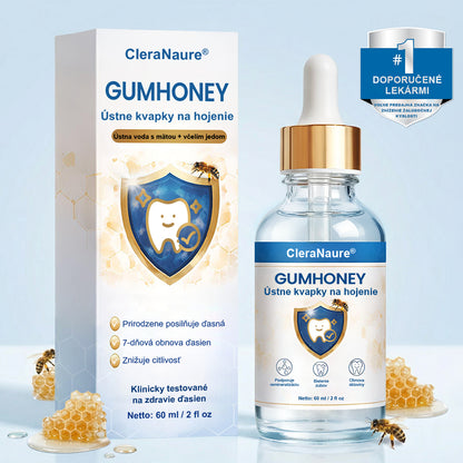 COLTURE® GumHoney kvapky na opravu ústnej dutiny