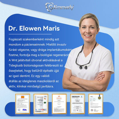 🦷 CleraNaure® Tideglusib Zubná a ďasnová opravná mikronáplasť | Pokročilé mikropásiky aktivujúce kmeňové bunky (obnovuje zubnú sklovinu a dentín • posilňuje ďasná • odstraňuje zubný kameň a zápach • zastavuje citlivosť zubov) 3.0