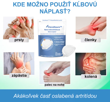 🏅CieraNaure® kĺbová náplasť s nano-ihličkami