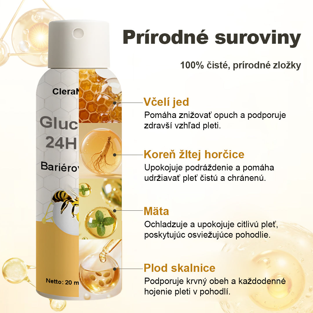CleraNaure® GlucaVeil 24H Спрей за защита на краката