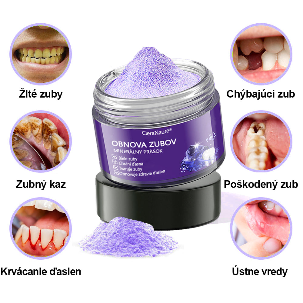 🦷🦷CleraNature® prášok na obnovu zubov🔮