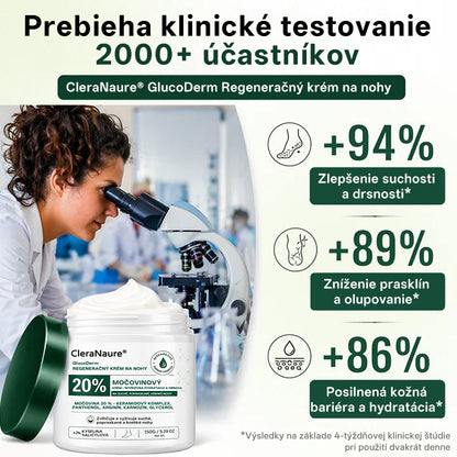 CleraNaure®GlucoDerm Regeneračný krém na nohy