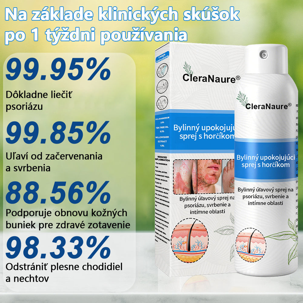 ClereNature® Magnesium Spray – Rýchla úľava pre svrbivú, červenú a citlivú pokožku (aj intímne oblasti)
