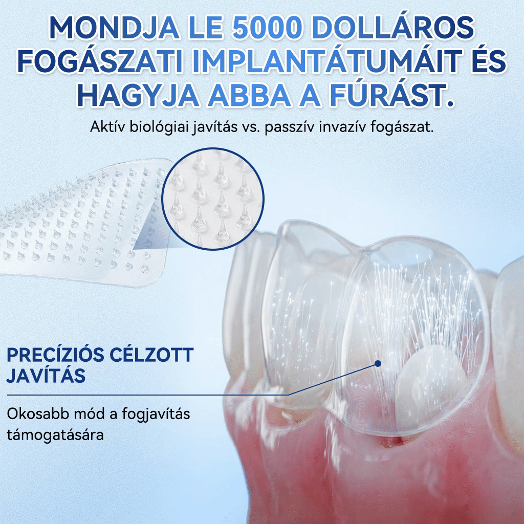 🦷 CleraNaure® Tideglusib Zubná a ďasnová opravná mikronáplasť | Pokročilé mikropásiky aktivujúce kmeňové bunky (obnovuje zubnú sklovinu a dentín • posilňuje ďasná • odstraňuje zubný kameň a zápach • zastavuje citlivosť zubov) 3.0