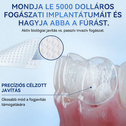 🦷 CleraNaure® Tideglusib Zubná a ďasnová opravná mikronáplasť | Pokročilé mikropásiky aktivujúce kmeňové bunky (obnovuje zubnú sklovinu a dentín • posilňuje ďasná • odstraňuje zubný kameň a zápach • zastavuje citlivosť zubov) 3.0