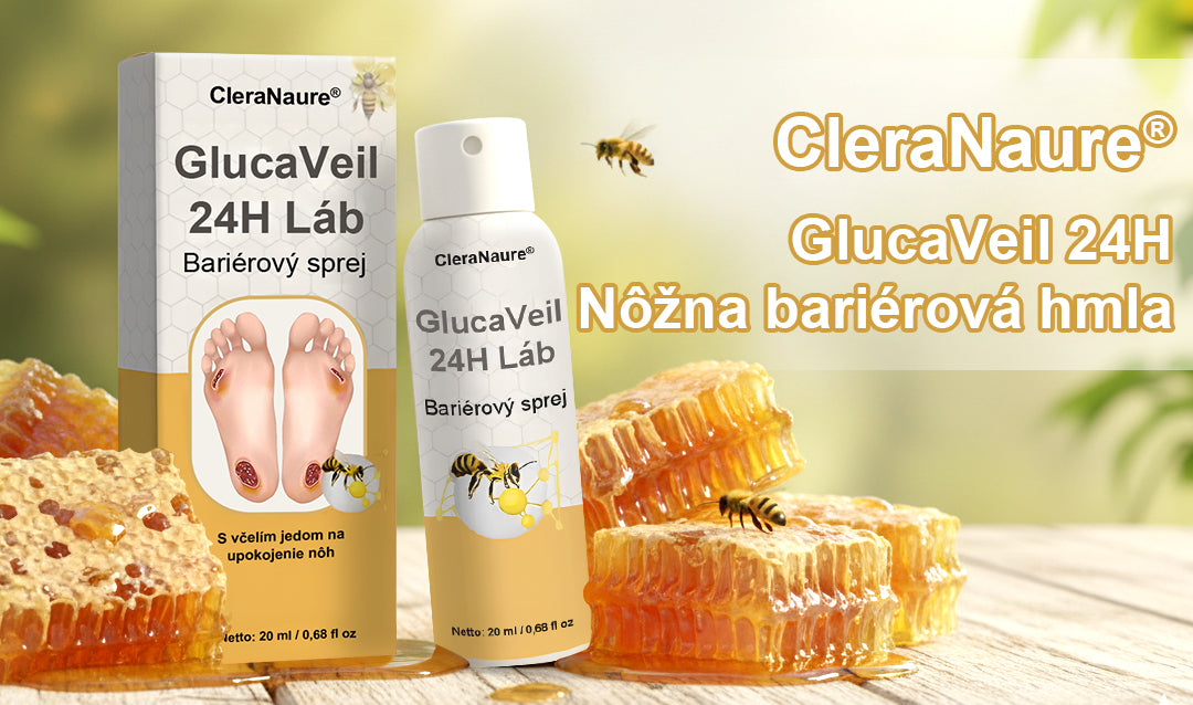 CleraNaure® GlucaVeil 24H Спрей за защита на краката