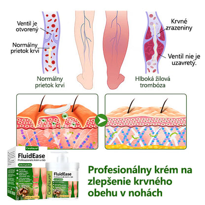 ✨Povedzte zbohom opuchnutým, boľavým nohám – CleraNaure® FluidEase Profesionálny krém na zlepšenie krvného obehu v nohách prináša skutočnú úľavu! ✨🦵