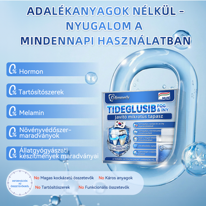 🦷 CleraNaure® Tideglusib Zubná a ďasnová opravná mikronáplasť | Pokročilé mikropásiky aktivujúce kmeňové bunky (obnovuje zubnú sklovinu a dentín • posilňuje ďasná • odstraňuje zubný kameň a zápach • zastavuje citlivosť zubov) 3.0