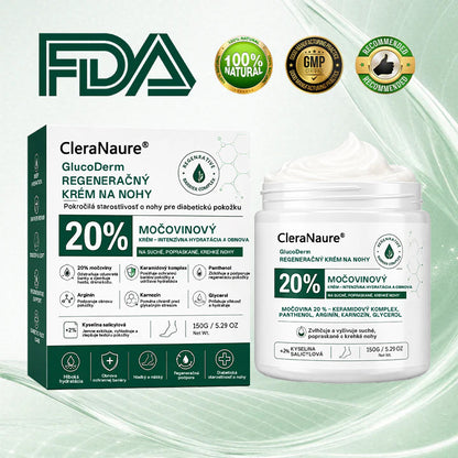 CleraNaure®GlucoDerm Regeneračný krém na nohy