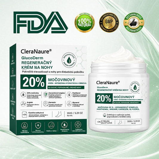CleraNaure®GlucoDerm Regeneračný krém na nohy