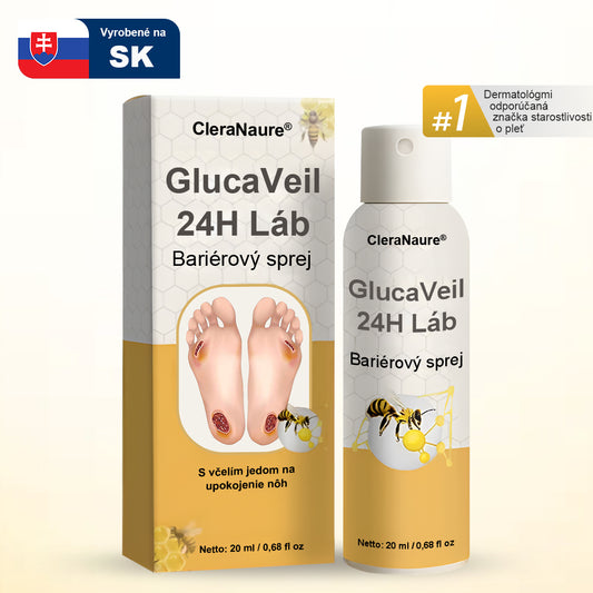 CleraNaure® GlucaVeil 24H Спрей за защита на краката