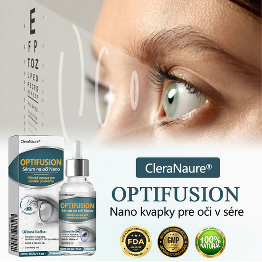 CleraNaure® OptiFusion Nano očné kvapky – sérum