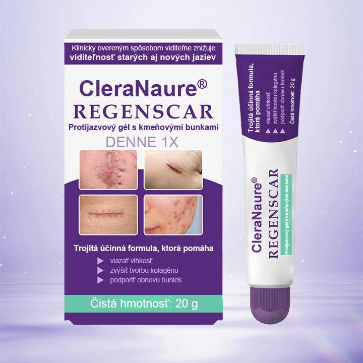 CleraNaure® ReGenScar – gél s kmeňovými bunkami na jazvy