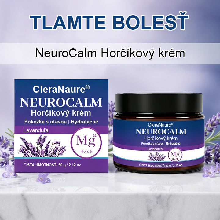 🥇CleraNaure® NeuroCalm – Horčíkový krém na upokojenie nervov