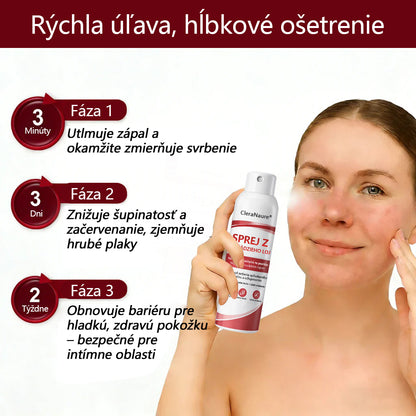 🥇CleraNature® Beef Tallow Spray na svrbiacu, olupujúcu pokožku pri psoriáze🥇