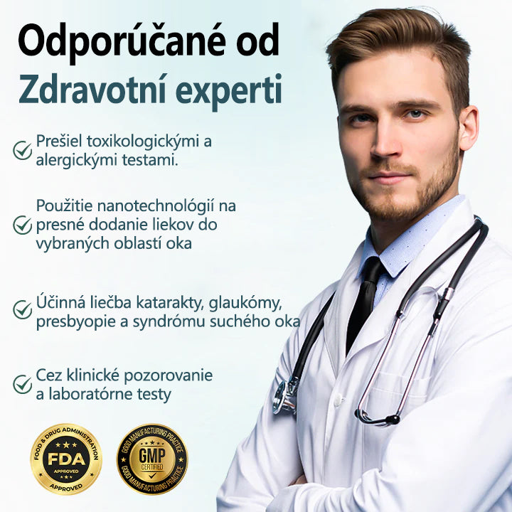 CleraNaure® OptiFusion Nano očné kvapky – sérum