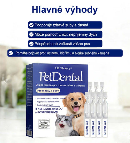 [Oficiálny obchod] CleraNaure® Ústny roztok na starostlivosť o zuby a trávenie zvierat – Osviežuje dych, odstraňuje zubný kameň, podporuje regeneráciu ďasien a stabilizuje zuby (pre mačky a psov) – Ušetrite 80 % ešte dnes!