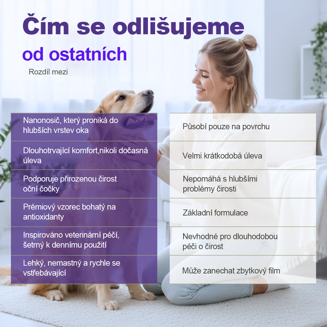 🫧CleraNaure® PetNano oční kapky🫧