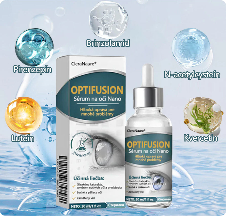 CleraNaure® OptiFusion Nano očné kvapky – sérum