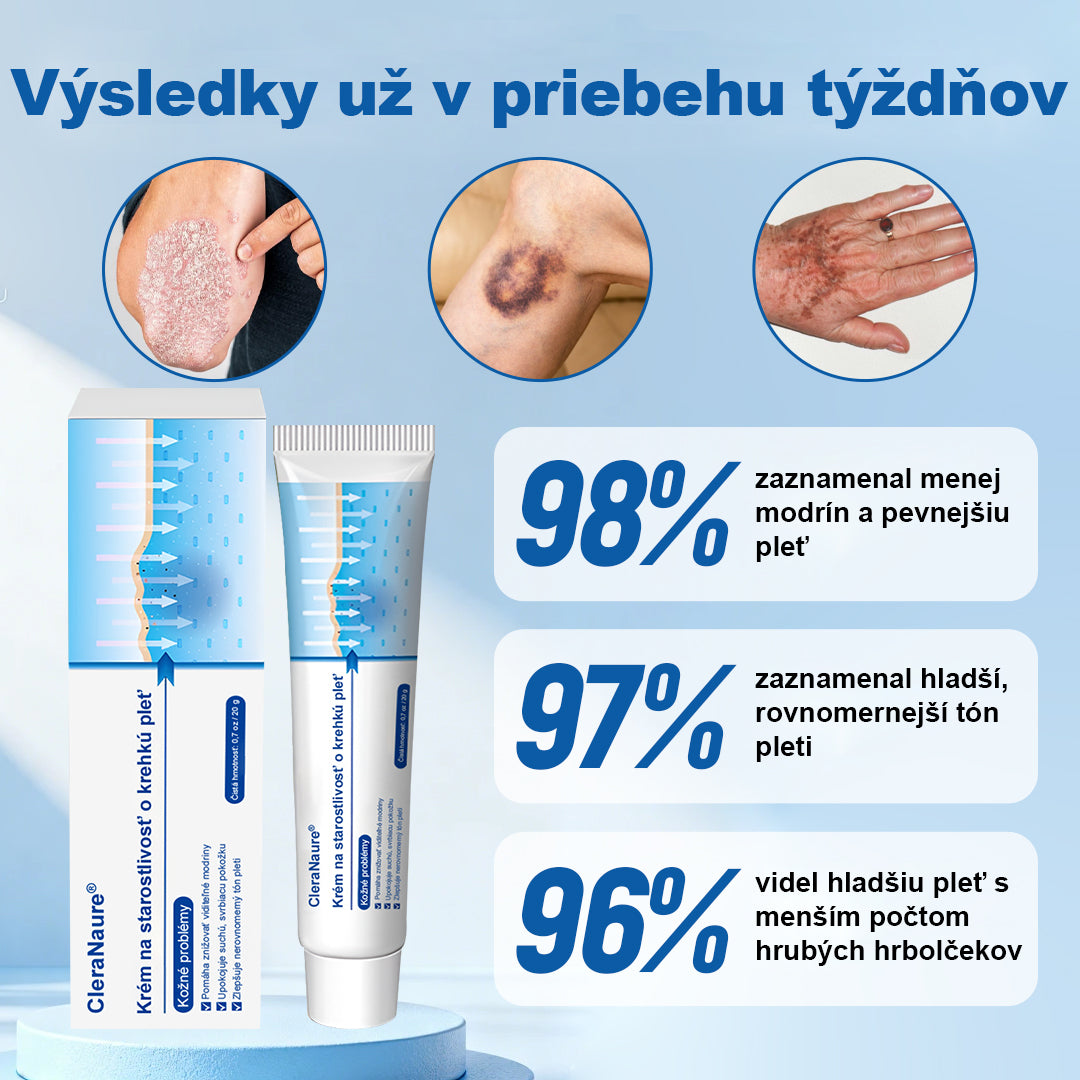 CleraNaure® jemný regeneračný krém na pokožku 🌿 Viacnásobná regenerácia – proti modrinám, suchosti a škvrnám