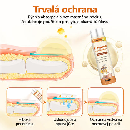 CleraNature® FungiBee Pokročilý sprej na opravu nechtov