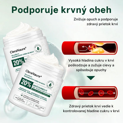 CleraNaure®GlucoDerm Regeneračný krém na nohy