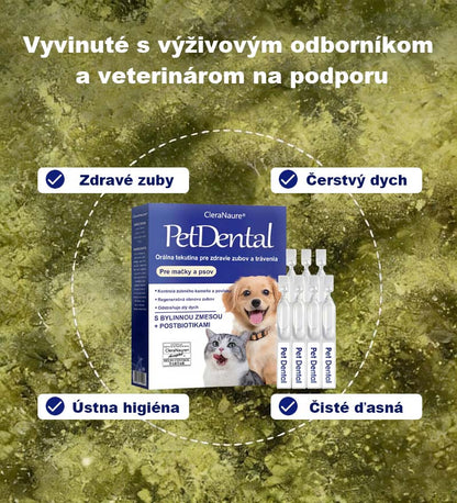 [Oficiálny obchod] CleraNaure® Ústny roztok na starostlivosť o zuby a trávenie zvierat – Osviežuje dych, odstraňuje zubný kameň, podporuje regeneráciu ďasien a stabilizuje zuby (pre mačky a psov) – Ušetrite 80 % ešte dnes!