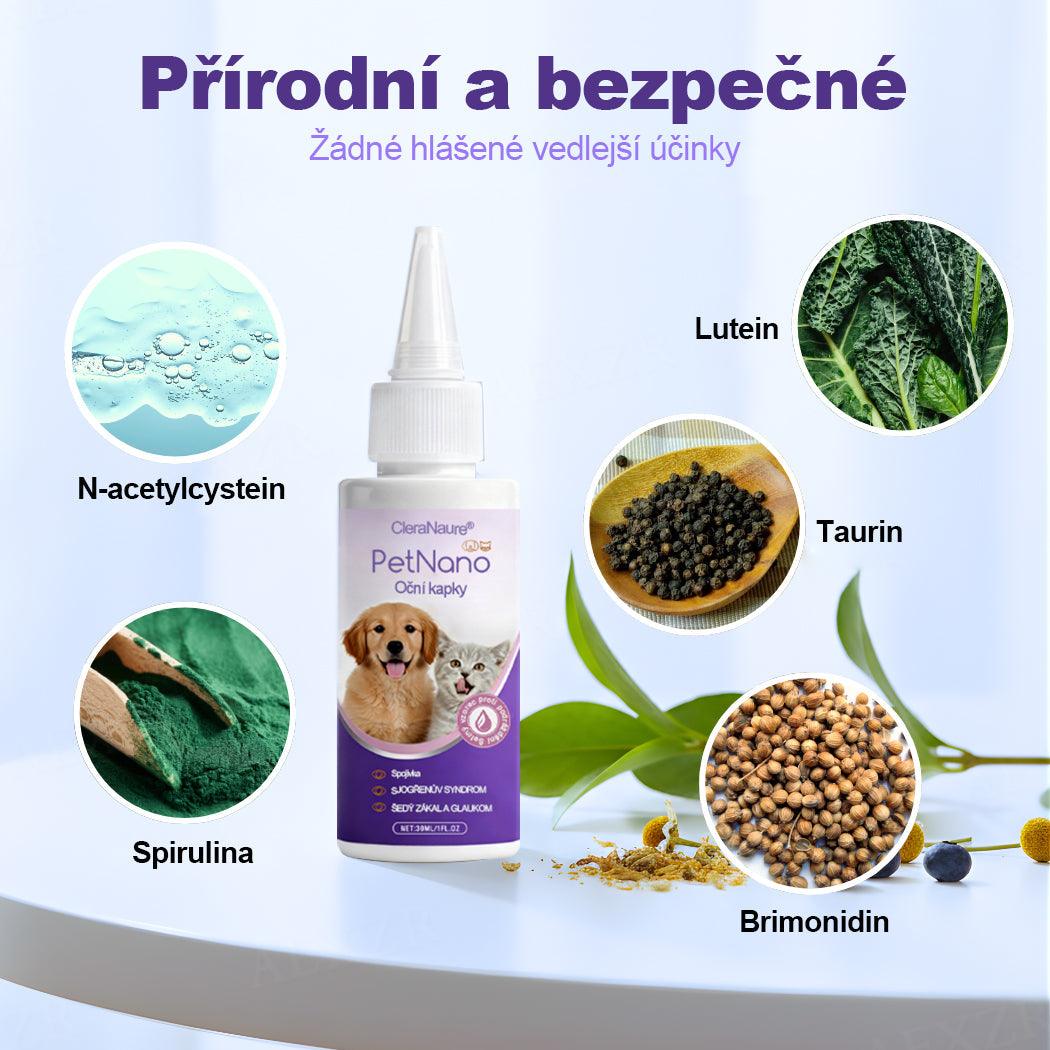 🫧CleraNaure® PetNano oční kapky🫧