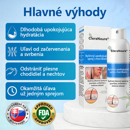 ClereNature® Magnesium Spray – Rýchla úľava pre svrbivú, červenú a citlivú pokožku (aj intímne oblasti)