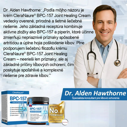 🥇 Posledný deň akcie 80% ZĽAVA | 🇸🇰 CleraNature® BPC-157 Krém na hojenie kĺbov 🦴 Lieči artritídu, neuropatiu, reumatizmus, športové zranenia a ďalšie