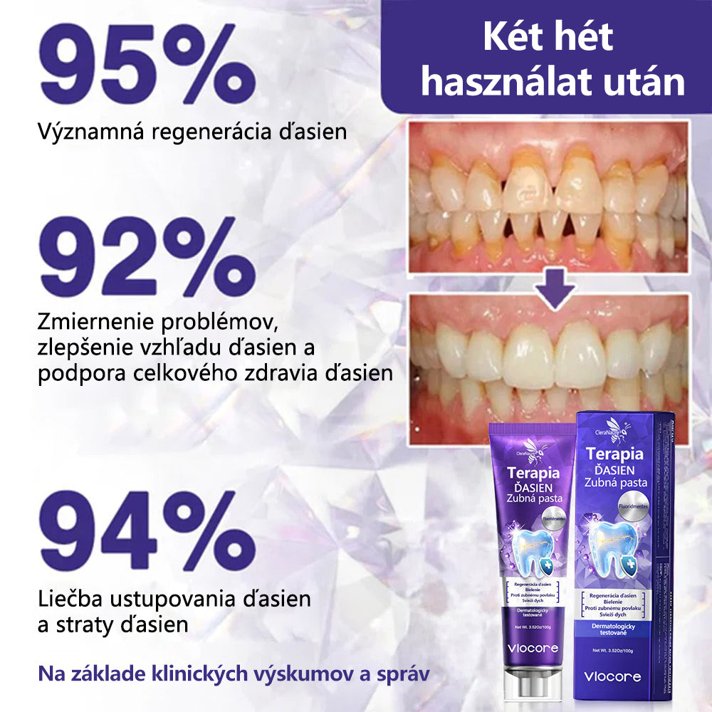 CleraNaure® VioCore zubná pasta s včelím jedom na ošetrenie zubov a ďasien