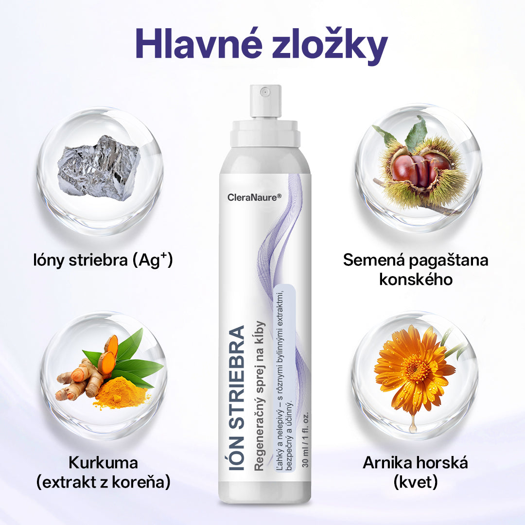 CleraNature® Strieborný iontový sprej na kĺby💕💕