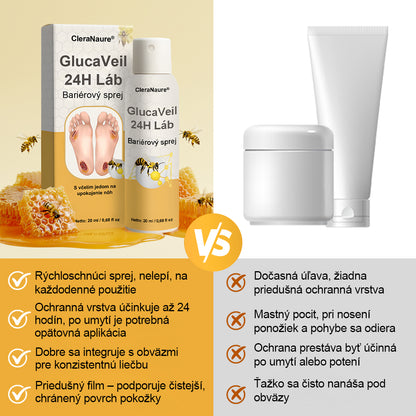 CleraNaure® GlucaVeil 24H Спрей за защита на краката