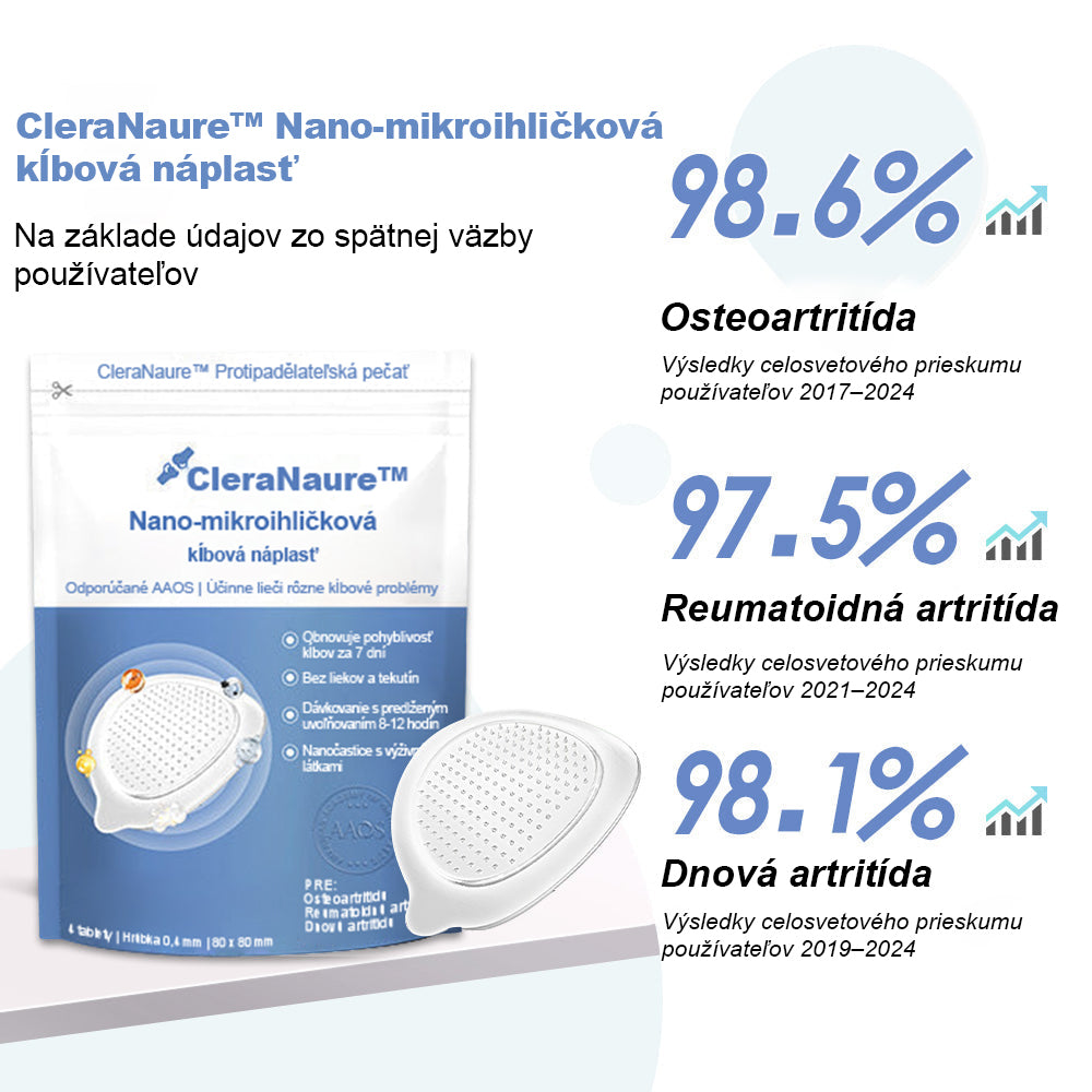 🏅CieraNaure® kĺbová náplasť s nano-ihličkami