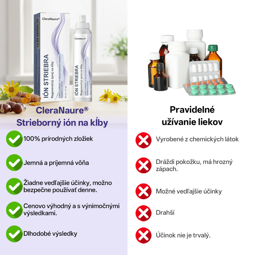 CleraNature® Strieborný iontový sprej na kĺby💕💕