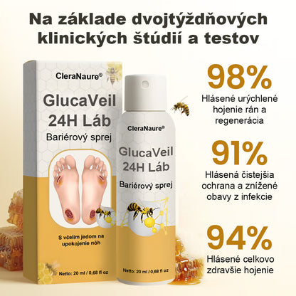 CleraNaure® GlucaVeil 24H Спрей за защита на краката