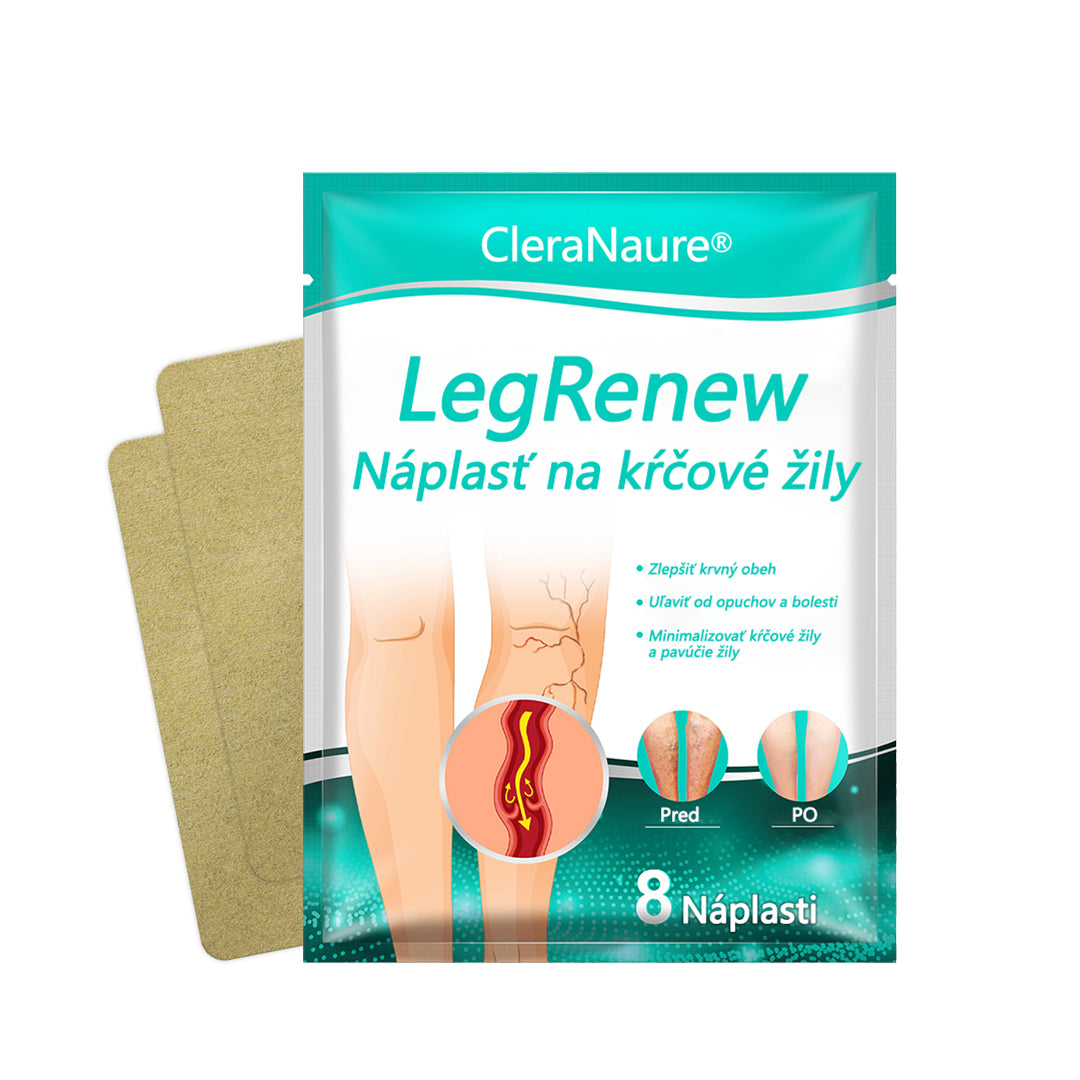 🛡️CleraNature® LegRenew Náplasti na kŕčové žily